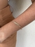 Bracelete fio com frase fé na vida banhado a ouro18k na internet