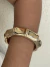 Bracelete bambu banhado a ouro18k - Cheias de Charme Joias - Acessórios da moda 