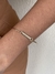 Bracelete fio com frase fé na vida banhado a ouro18k - comprar online