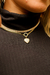 Colar correntaria prime com pingente de coração cravejado com zircônias banhado a ouro 18k - comprar online