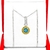 Dije Mini Redondo Bvlgari con Cadena