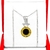 Dije Redondo Bvlgari con Cadena en internet