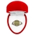 Anillo Mini Sello San Benito Plata y Oro - comprar online