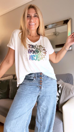 FERIA MCA197 Remera de modal yes you can - comprar online
