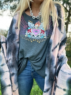 Imagen de Maxi pashmina batik con mini lentejuelas