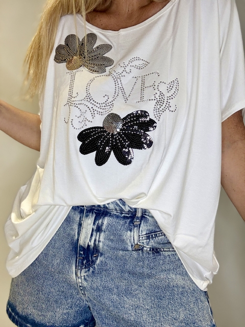 MCA63 Remeron de modal media margarita Love