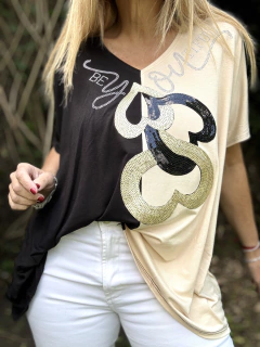 MCA123 Remeron de modal triple corazón - Tu Guiseppa
