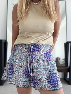 Short de seda de india estampado en internet