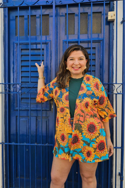 Kimono Girassol #1249 - comprar online