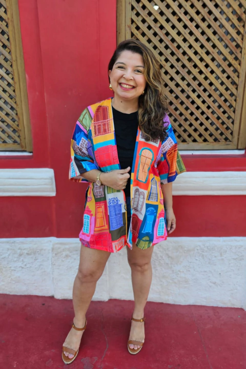 Kimono Janelas #1245 - comprar online