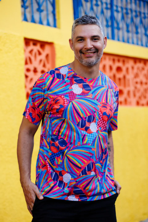 T-Shirt Caboclo Masculina #1290 - comprar online