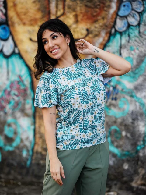 T-Shirt Godê Camomila #1159