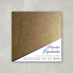 Bronce Perlado 15x15 cm en 120g