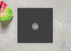 Sticker Cierra Sobre - Corona - Oro - comprar online