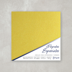 Dorado Perlado 15x15 cm en 120g