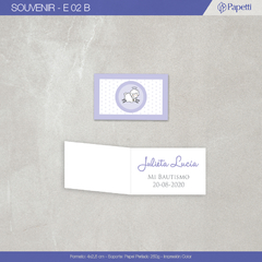 E 02 B Souvenir x 25 unidades