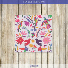 Papel Estampado - Forest - 10x10 en 90g