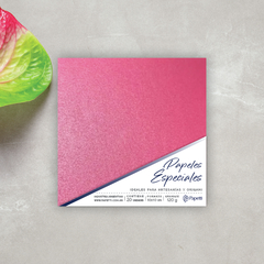 Fucsia Perlado 10x10 cm en 120g
