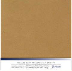 Kraft 10x10 cm en 80g