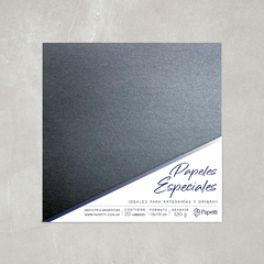 Negro Perlado 15x15 cm en 120g