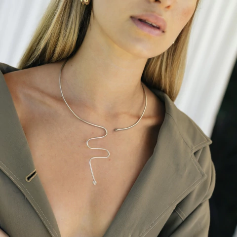 Collar Serpiente en internet