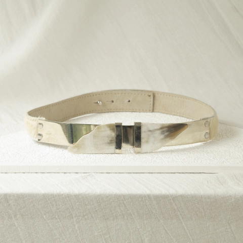 Cinturón Asta Chic - Cuero Pelo