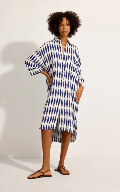 CHEMISIER MANGA 7/8 FORMENTERA