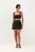 SAIA CURTA LUNA DETALHE BLACK - comprar online