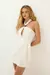 VESTIDO CURTO LUNA OFF WHITE - Lojas Mariella