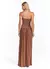 VESTIDO THANIA MARROM - comprar online