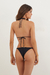 TOP TRI SAMI + CALCINHA DETALHE SAMI CHEEKY BLACK - comprar online