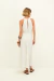 VESTIDO MIDI LAU DETALHE WHITE - Lojas Mariella