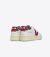V-90 O.T. LEATHER EXTRA WHITE MARSALA - Lojas Mariella