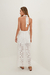 VESTIDO LONGO MARYSE DETALHE WHITE - comprar online