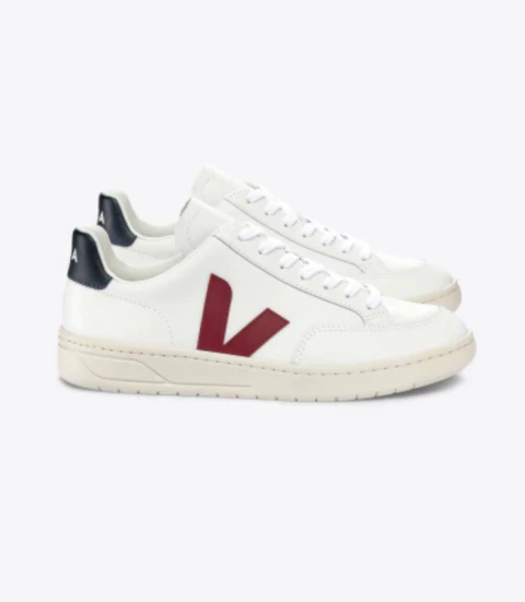 V-12 LEATHER WHITE MARSALA NAUTICO - comprar online