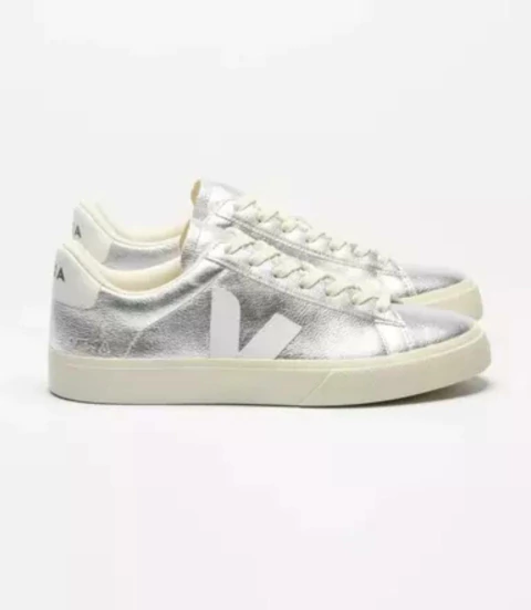 CAMPO LEATHER SILVER WHITE - comprar online