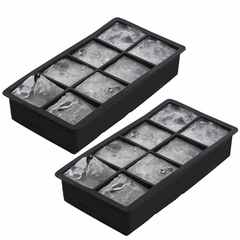 Combo 2 cubeteras para 8 cubos de hielo 5cm