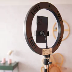 Aro De Luz Led 26 Cm Con Trípode 2 Metros Ionify AuraMobile 10 RGB - Ionify | Tienda oficial