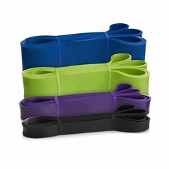 Combo Super Banda Elastica Stretch Xl Dominadas Resistencia Alta
