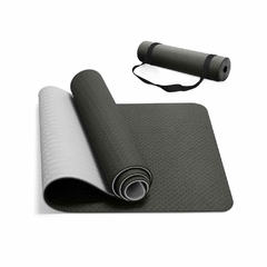 Mat de Yoga 6mm Ionify Dualmat - TPE - Pilates Fitness Gym Entrenamiento en internet