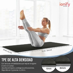 Combo Force Pro Dualmat + Portamat + Force Abs 2 + Force Push + ForceJump Pro - TPE 6mm en internet