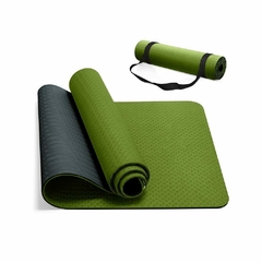 Mat de Yoga 8mm Ionify Dualmat - TPE - Pilates Fitness Gym Entrenamiento en internet