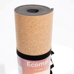 Mat de Yoga 6mm Ionify Ecomat - Corcho - Pilates Fitness Gym Entrenamiento en internet