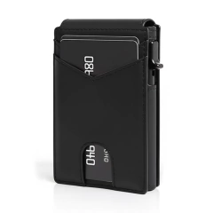 Billetera Ionify Urbana Edge Negra con Gatillo - comprar online