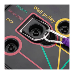 Tabla Push Up Rack Ionify Force Flex Tablero Bandas Elastica en internet