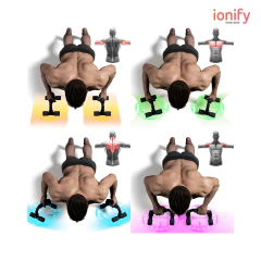 Combo Force Lite Dualmat + Portamat + Force Abs 1 + Force Push + SpeedJump Pro - TPE 6mm