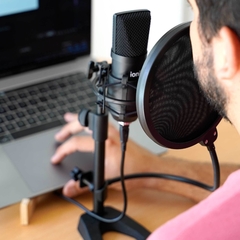 Microfono Profesional USB Ionify Um Vocal Podcast Streaming Youtube - comprar online