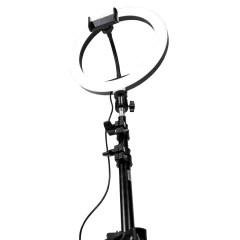 Imagen de Aro De Luz Led 26 Cm Con Trípode 2 Metros Ionify AuraMobile 10