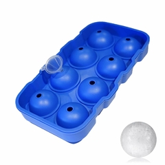 Cubetera de silicona con tapa para formar 8 esferas de 4,5cm - tienda online
