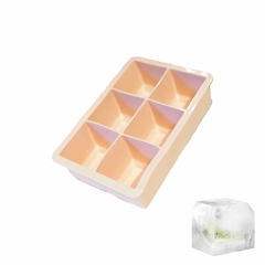 Imagen de Cubetera de silicona para 6 cubos de hielo de 5cm